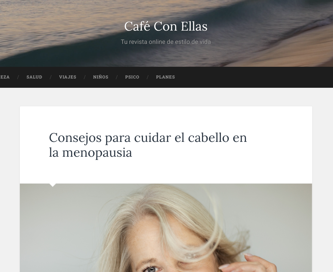 Consejos para cuidar el cabello en la menopausia