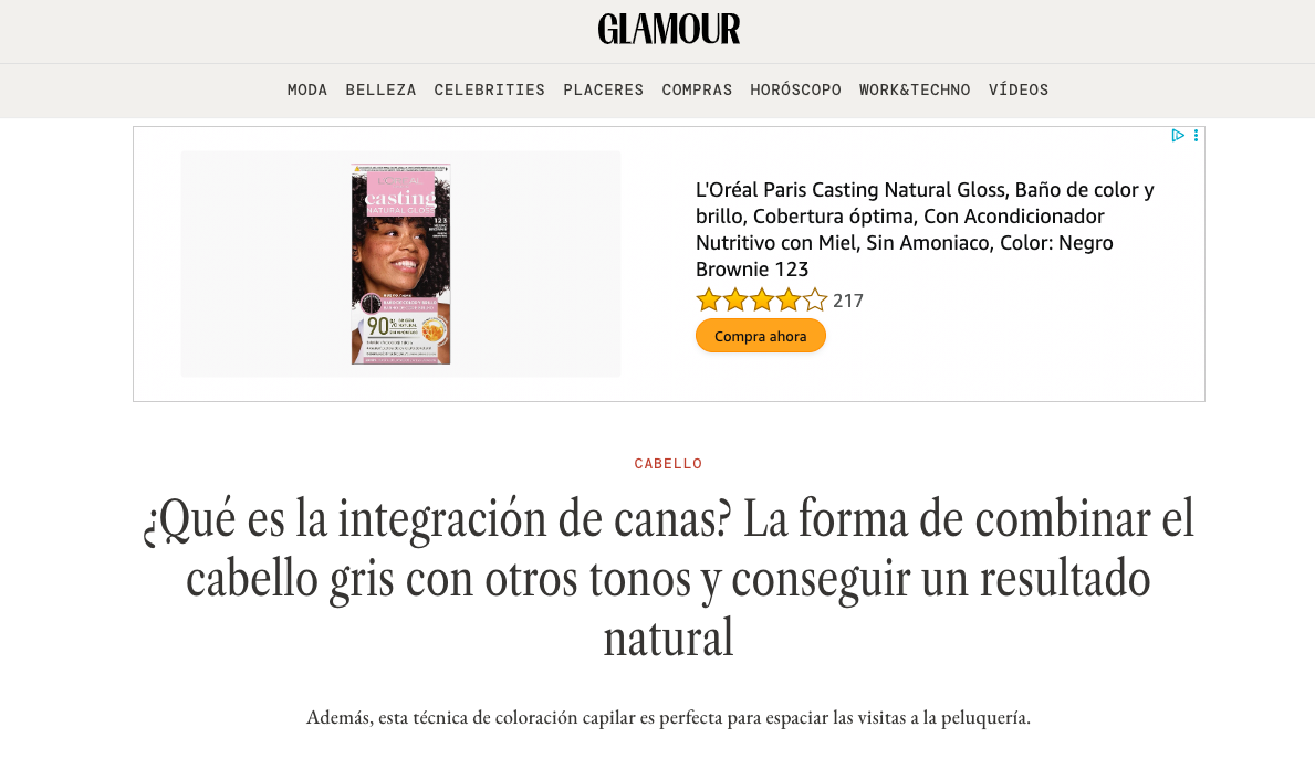 ¿Qué es la integración de canas? La forma de combinar el cabello gris con otros tonos y conseguir un resultado natural