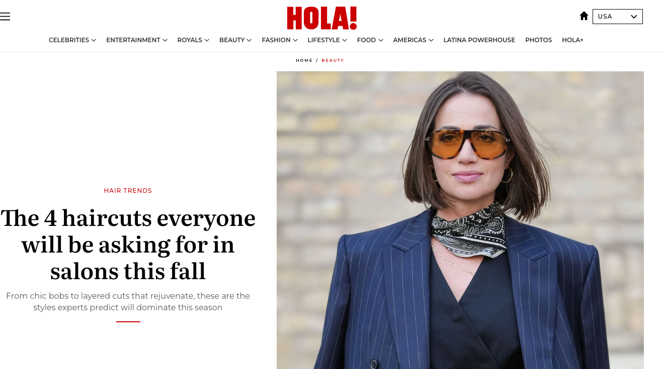 Los 4 cortes de pelo que todas pedirán en los salones este otoño